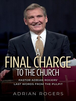 cover image of A Final Charge to the Church